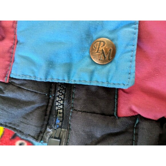 Powderhorn Mountaineering Reversible Down Vest Vintage 90's Size 8 Kids - Picture 8 of 8